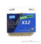 KMC X12 Ti-N Waxed 126 Gl. 12-Fach Kette-Gold-One Size