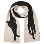DEDICATED - Scarf Rossberga Long Cat - Schal Gr One Size beige