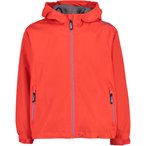 CMP Boys Rain   Kinder  Regenjacke rot Größe 128 Trekking  Klein verpackbar Wa