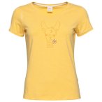 Chillaz - Women's Gandia Happy Alpaca T-Shirt - T-Shirt Gr 36 orange