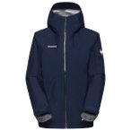 Mammut - Women's Crater Light Hardshell Hooded Jacket - Regenjacke Gr S blau