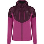 Montura Spitze Hybrid  Damen  Softshelljacke lila Größe S Camping  Windabweise