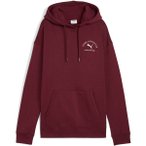 PUMA Damen Kapuzensweat CLASS Relaxed Hoodie FL, Größe XL in Rot