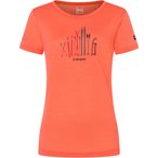 Bergzeit Basics Super.Natural Ski Shelter  Damen  T-Shirts orange Größe XS Tre