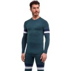 FALKE Herren Unterhemd MW Longsleeved Shirt Tight Trend m, Größe M in Grün