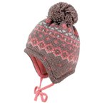 maximo - Kid's Mini-Mütze Jacquard Norweger - Mütze Gr 43-45 cm braun