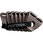 Nordisk Aluminium Helmet Slide - Abspannöse mud grey Größe 1