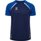 HUMMEL Herren Shirt hmlLEAD 2.0 JERSEY S/S, Größe M in Blau