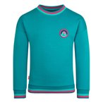 Trollkids Senja  Kinder  Pullover tuerkis Größe 98 Lifestyle  Widerstandsfähi
