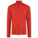 Icebreaker - 260 Tech L/S Half Zip - Merinounterwäsche Gr M rot