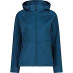 CMP Zip   Damen  Softshelljacke blau Größe S Trekking  Wasserabweisend Wassera