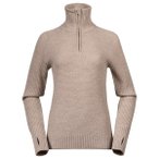 Bergans - Ulriken Lady Jumper - Merinopullover Gr S braun