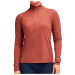 HOKA - Women's Glidetech Quarter Zip - Laufshirt Gr XS rot