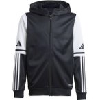 ADIDAS Kinder Kapuzensweat Squadra 25 Kids, Größe 116 in Schwarz