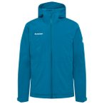 Mammut - Linard Hardshell Thermo Hooded Jacket - Winterjacke Gr S blau