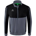 ERIMA Herren Six Wings Präsentationsjacke, Größe XL in Schwarz