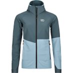 Ortovox Damen Punta Berrino Hoodie Jacke (Größe L, grau)