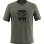Salewa Eagle 3Cime  Herren  T-Shirts oliv Größe XXL Trekking  Hautfreundlich L