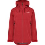 Didriksons Tilde 4  Damen  Regenjacke rot Größe XS Trekking  Winddicht Wassera