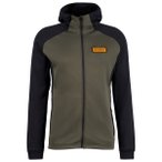 Ajungilak - Stretch Hooded ML Jacket - Fleecejacke Gr XL braun/schwarz