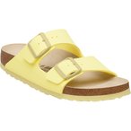 Birkenstock Arizona Birko-Flor Nubuk Sandalen Damen  Sandalen gelb Größe 39 Li