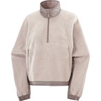 Salomon Chroma Fleece Crop  Damen  Pullover beige Größe L Trekking  Atmungsakt