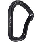 Black Diamond Hotforge Bent Gate Schnappkarabiner, black