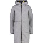 CMP Damen Kapuzensweat WOMAN PARKA FIX HOOD, Größe 42 in Grau