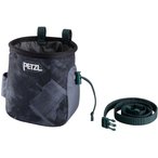 Petzl Saka Chalkbag  Chalkbags grau Größe One Size Alpinklettern | Sportklette
