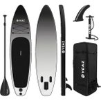 YEAZ Paddle BLACK SANDS BEACH - EXOTRACE - SET, Größe ONE SIZE in Grau