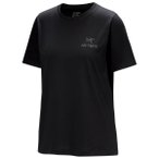 Arc'teryx - Women's Kragg SL Cotton Emblem Crew S/S - T-Shirt Gr XL schwarz