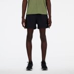 NEW BALANCE Herren Shorts Mens Running Short, Größe L in Schwarz