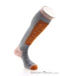 Ortovox Freeride Long Damen Skisocken-Orange-42-44