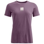 Ortovox - Women's 120 Cool Tec Abstract T-Shirt - Merinoshirt Gr S lila