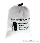 SportOkay.com Mumie Camping Seideninlett-Weiss-One Size