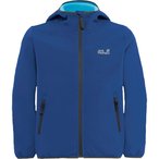 Jack Wolfskin Fourwinds  Kinder  Softshelljacke blau Größe 152 Camping  Isolie