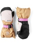 Hestra - Skihandschuhe mit Primaloft® - Baby Zip Mitt New Baby Pink/Sand  - Kin