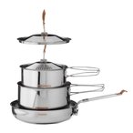 Primus Campfire Topfset  Camping Kochgeschirr silber Größe S Camping
