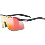 Uvex Pace Stage S CV Sportbrille  Sportbrillen & Sportsonnenbrillen schwarz Grö