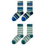 Reima - Kid's Parit Stripe Socks - Merinosocken 38-41 bunt