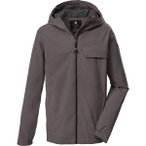 KILLTEC Kinder Funktionsjacke KOS 125 BYS JCKT, Größe 128 in Braun