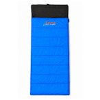 Alvivo - Ibex Camp - Kunstfaserschlafsack Gr 215 cm Zip: Left Blau/Schwarz