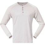 Bergans Lysebu Wool Henley  Herren  Longsleeves weiss Größe L Trekking  Schnel