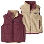 Patagonia - Kid's Reversible Ready Freddy Vest - Fleeceweste Gr XXL bunt