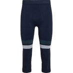 Falke Maximum Warm 3/4 Hose Herren  3/4 Unterhose blau Größe S Skifahren  Elas