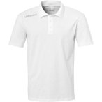 UHLSPORT POLO SHIRT ESSENTIAL, Größe M in Weiß