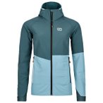 Ortovox - Women's Punta Berrino Hooded Jacket - Softshelljacke Gr XS türkis/bla