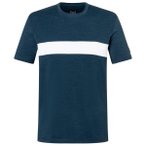 super.natural - Montana Brush Tee - Merinoshirt Gr L blau