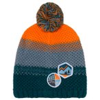Color Kids - Kid's Hat Colorblock - Mütze Gr 52 cm blau