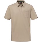 Schöffel Style Serenio Polo  Herren  T-Shirts beige Größe M Trekking  Atmungs